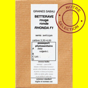 Betterave rouge ronde Rhonda F1 copie Betterave rouge - RHONDA F1 (ronde)