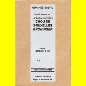 Chou-de-Bruxelles-Groninger Chou de Bruxelles - GRONINGER