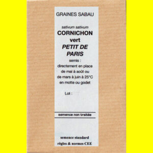 Cornichon vert Petit de Paris copie Cornichon - Vert PETIT DE PARIS