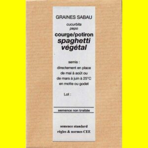 Courge-Spaghetti-végétal-co COURGE/POTIRON SPAGHETTI VEGETAL