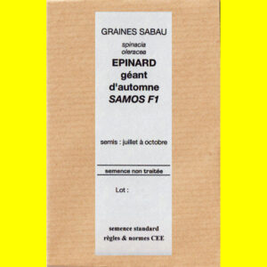 Epinard - SAMOS F1 (géant d'automne)