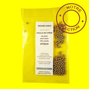 Feuille de Chene - Kitsch Laitue Feuille de chêne - KITERIA/KITSCH (semences enrobées)