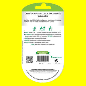 Laitue - Grosse Blonde Paresseuse (4gr)