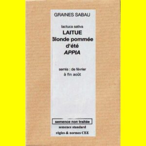 Laitue-Appia Laitue - APPIA (Blonde Pommée d'été)