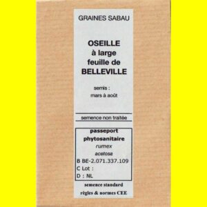 Oseille-large-feuille-De-Be Oseille - BELLEVILLE (à large feuille)