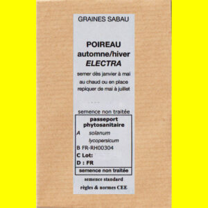 Poireau automne hiver Electra copie Poireau - ELECTRA (automne/hiver)