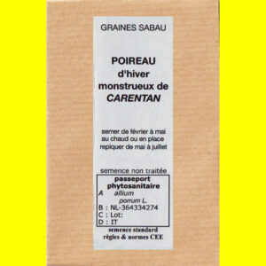 Poireau d'hiver monstrueux de Carentan copie Poireau - de CARENTAN (monstrueux d'hiver)