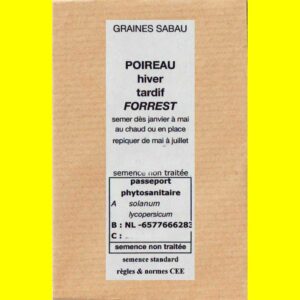 Poireau-d'hiver-tardif-Forr Poireau - FOREST (d'hiver tardif )