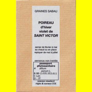Poireau-d'hiver-violet-Sain Poireau - Saint Victor
