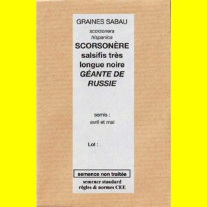 Scorsonère - Géante noire de Russie / DUPLEX