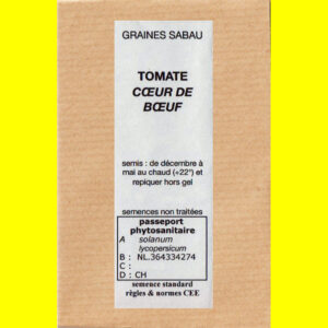 Tomate - COEUR DE BOEUF