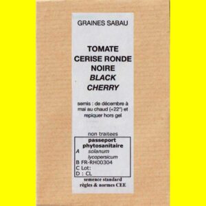 Tomate-cerise-noire-ronde-B tomate cerise - NOIRE BLACK CHERRY