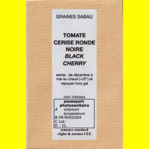 tomate cerise - NOIRE BLACK CHERRY