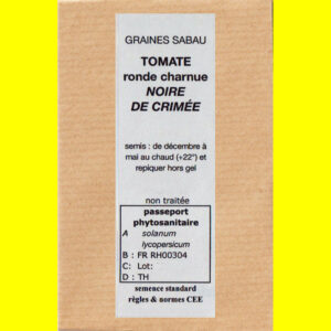 Tomate Ronde Charnue - NOIRE DE CRIMEE