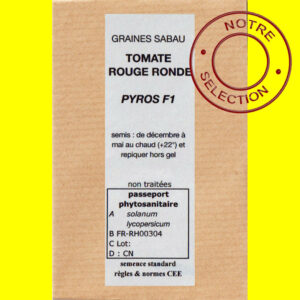 Tomate ronde rouge Pyros F1 copie Tomate Rouge Ronde - PYROS Hybride F1