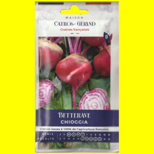 Betterave fantaisies - CHIOGGIA (potagère lignée rouge&blanche)