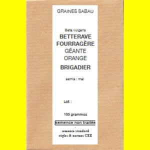 Betterave fourragère - BRIGADIER (orange)