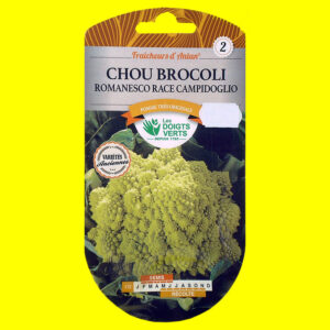 Chou brocoli - ROMANESCO (précoce) (2gr)