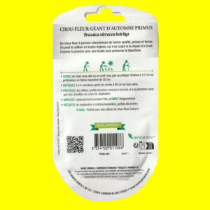 Chou-fleur - PRIMUS (d'automne) (1,5gr)