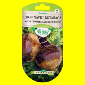 Chou rutabaga - CHAMPION (à collet rouge) (10gr)