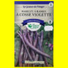 Haricot Mangetout à Rame - A cosse violette (200gr)