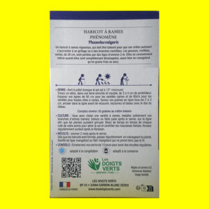 Haricot Mangetout à Rame - Phenomene vert (200gr)