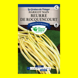 Haricot Mangetout Jaune Nain - ROCQUENCOURT (200gr)