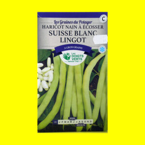 Haricot Nain à Ecosser - LINGOT (250gr)