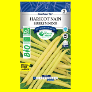 Haricot Mangetout Jaune Nain - MINIDOR (bio) (30 graines)
