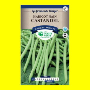 Haricot Mangetout Vert Nain - CASTANDEL (200gr)