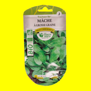 mache a grosse graines bio Mâche / salade de blé - A grosse graine (bio) (3gr)