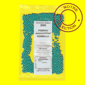 poireau porbella Poireau d'automne - PORBELLA (semences enrobées)