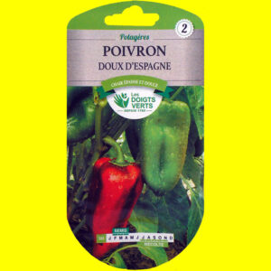 Poivron Doux - Doux d'Espagne (2.5gr)