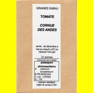 Tomate - ANDINE CORNUE