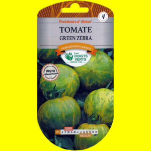 TOMATE - GREEN ZEBRA (0,5gr)