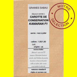 Carotte de conservation Kamaran F1 copie Carotte - KAMARAN F1 (de conservation)