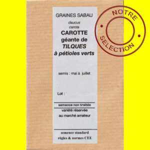 Carotte géante de Tilques copie Carotte - DE TILQUES