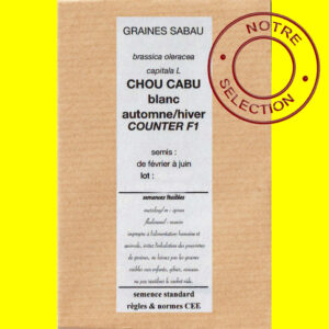 Chou Cabu blanc Counter F1 Chou cabu - COUNTER F1 (blanc automne/hiver)