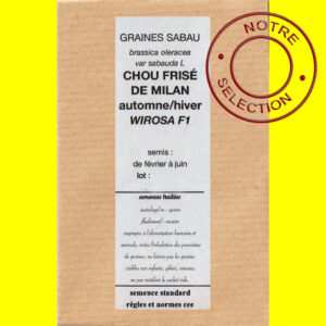 Chou frisé de Milan - WIROSA F1 (automne/hiver)