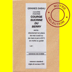 Courge Sucrine du Berry copie Courge sucrine - DU BERRY