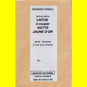 Laitue - GOTTE JAUNE D'OR