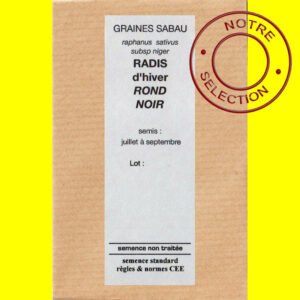 Radis d'hiver rond Noir copie Radis rond noir d'hiver