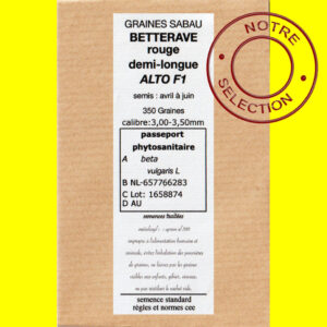 betterave rouge demi longue alto f1 Betterave rouge - ALTO F1 (longue)