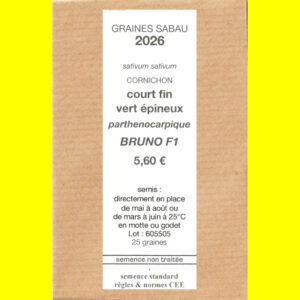 cornichon bruno parthenocarpique CORNICHON Parthenocarpique BRUNO F1