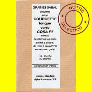 courgette longueverte cora f1 Courgette - CORA F1 (longue verte)