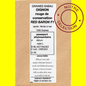 oignon rouge red baron f1 Oignon Rouge - RED BARON F1
