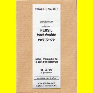 persil frisé double vert foncé Persil - frisé vert foncé