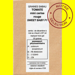tomate mini cerise SWEET BABY F1 Tomate cerise - SWEET BABY