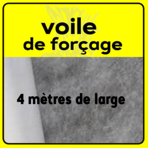Fin voile de forçage non tissé en 4 mètres de large