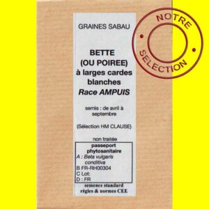 Bette-à-larges-cardes-blanc Poirée ou Bette - AMPUIS